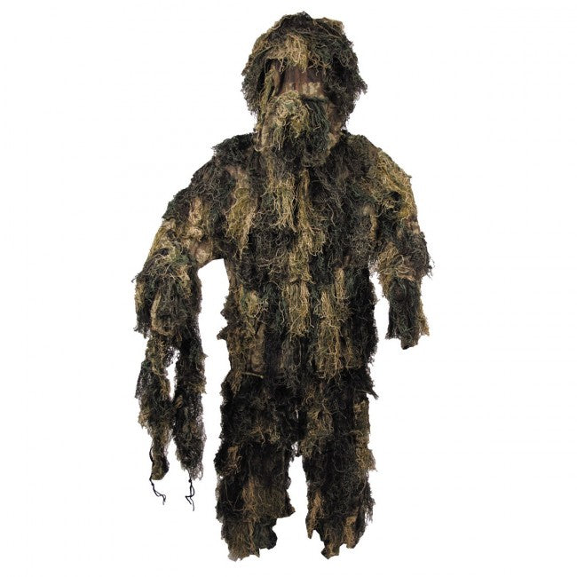 MFH Ghillie Suit maskirna obleka, woodland