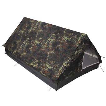 MFH šotor minipack za 2 osebi BW tarn, 213x137x97cm
