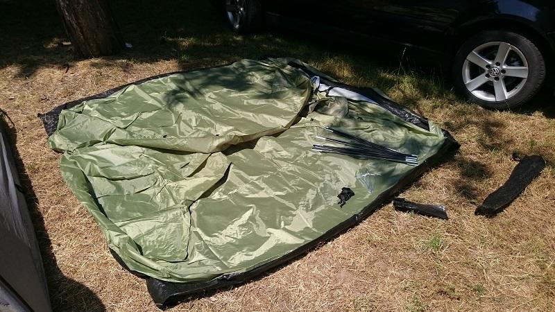 MFH Monodom Tent, Olive, 3-Person, 210x210x130cm