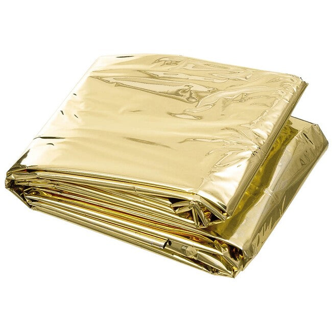 MFH Emergency Blanket, Silver and Gold