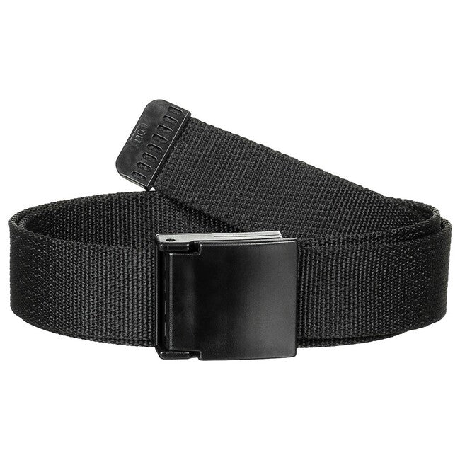MFH Stealth pas, črni, cca 4 cm