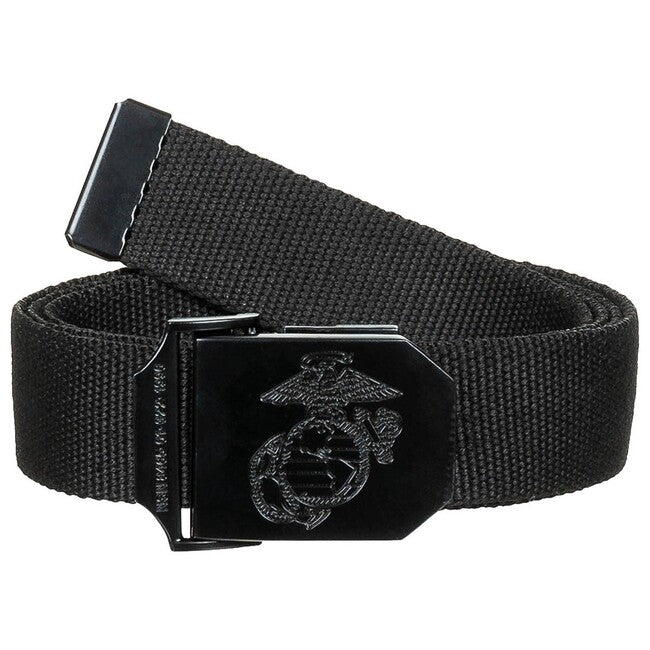 MFH USMC pas, črn, cca 3,5 cm