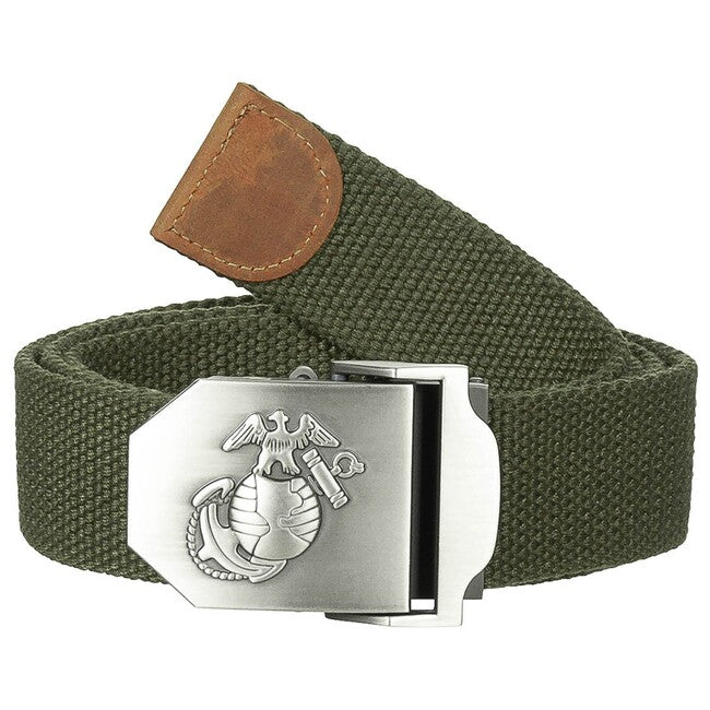 MFH USMC Web Belt pas, cca 4 cm, OD zelena