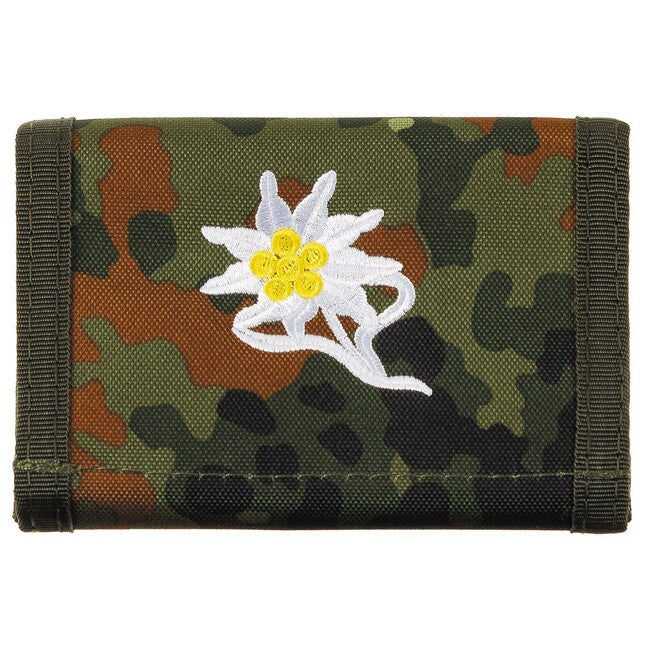 MFH Edelweiß denarnica, BW camo