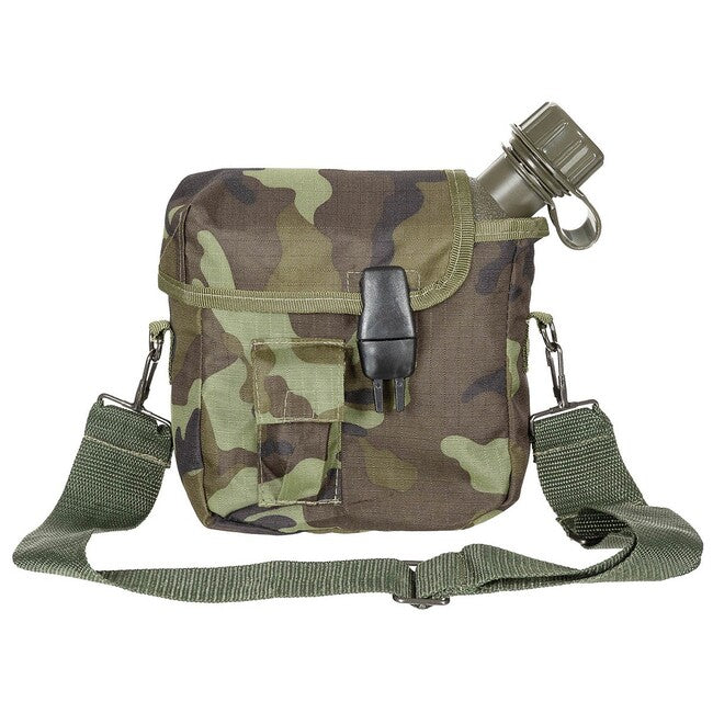 MFH Field Bottle Square, approx. 2L, M 95 CZ Camo
