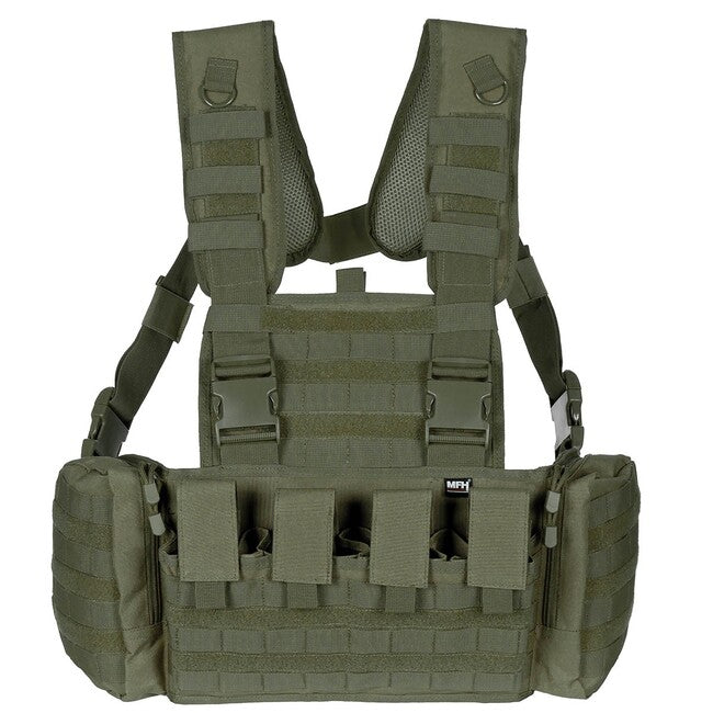 MFH Professional Mission telovnik taktična Chest Rig, olivno zelena