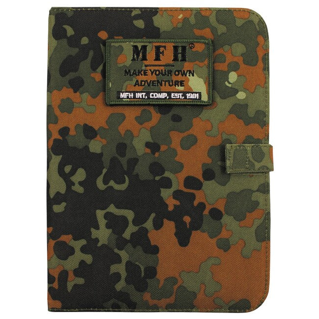 MFH tok s zvezkom A5, BW camo