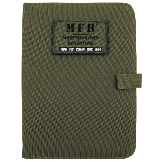 MFH tok s zvezkom A5, OD green