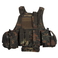 MFH Ranger Modular Tactical Vest, Flecktarn