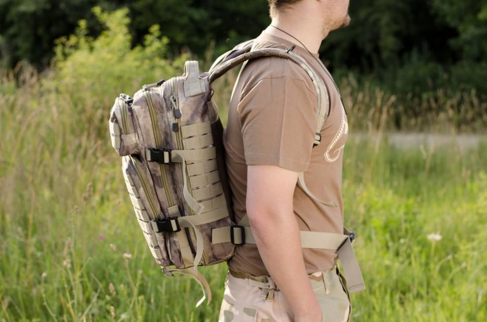 MFH Σακίδιο πλάτης US Assault HDT camo, 30L