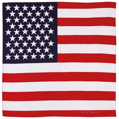 MFH Bandana, USA Flag, approximately 55 x 55 cm, Cotton