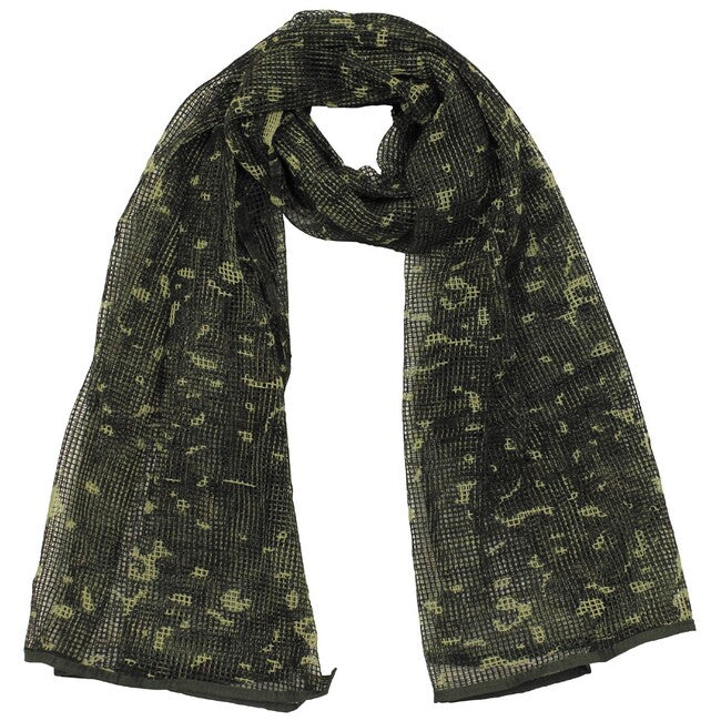 MFH Mrežast šal, BW camo, cca 190 x 90 cm