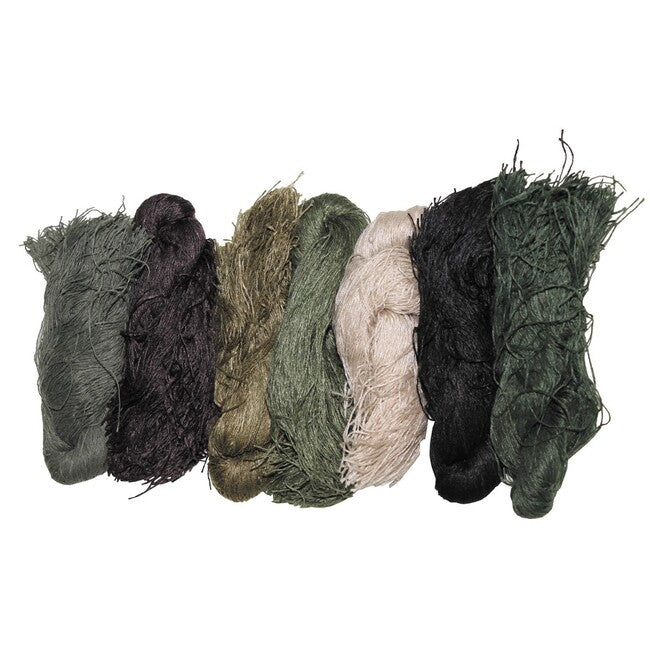 MFH Ghillie komplet za kamuflaže niti, 7 barv