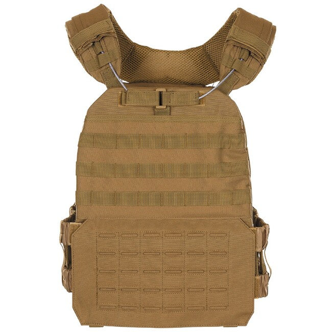 MFH Laser Tactical Vest MOLLE, Coyote Tan