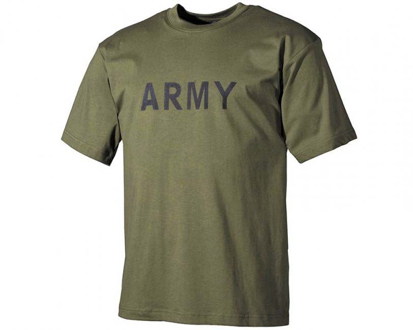 MFH Army majica 160g/m2, olivno zelena