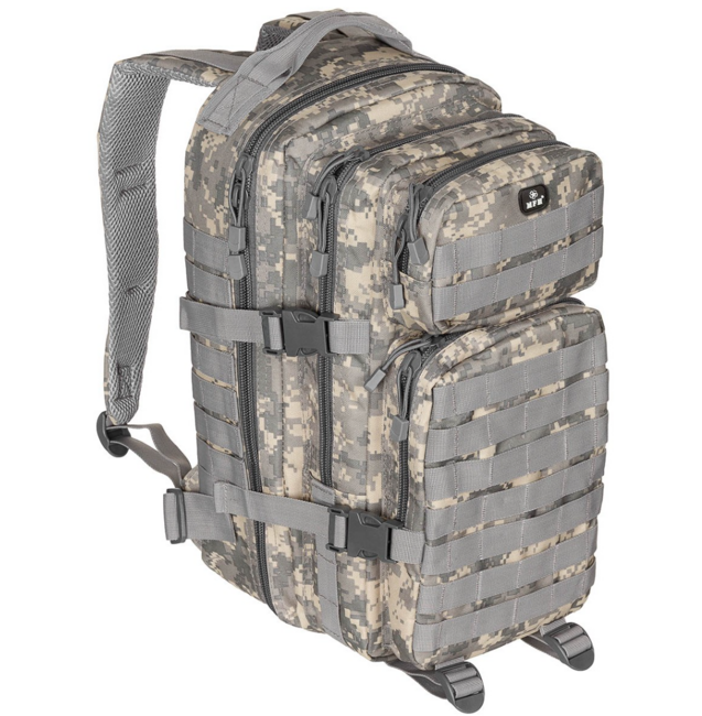 MFH US Assault Backpack, AT Digital, 30L