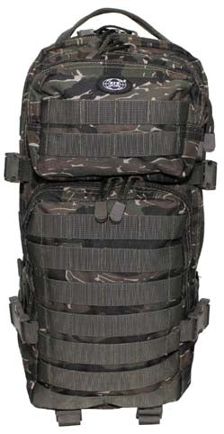 MFH US assault nahrbtnik tiger stripe, 30L