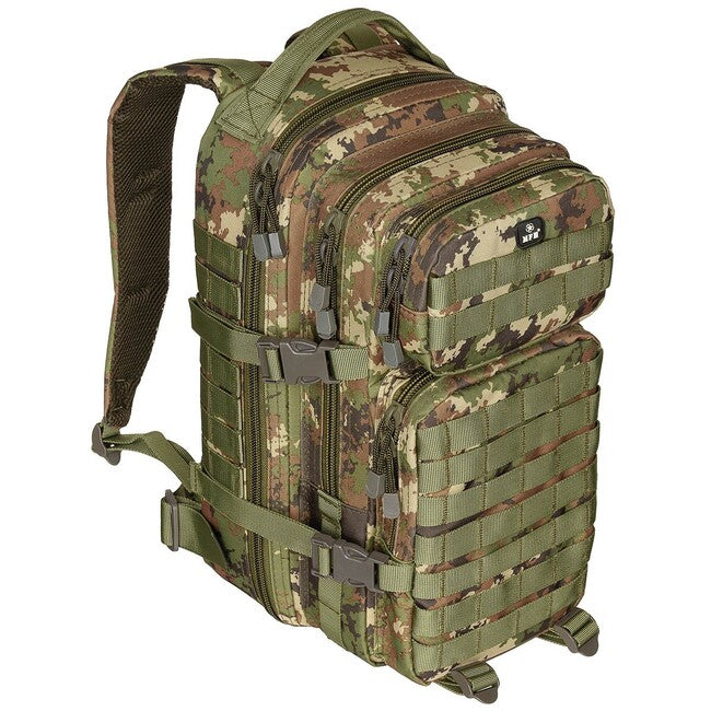 MFH Assault Backpack, Vegetato, 30L