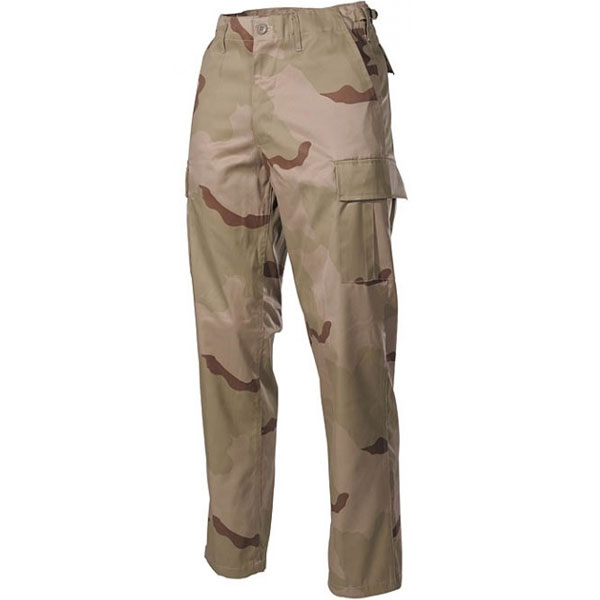 MFH US BDU hlače moški 3 color desert