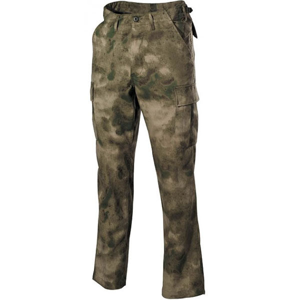 MFH US BDU hlače moške HDT-camo FG