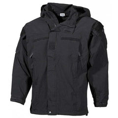 MFH softshell jakna level5, črna