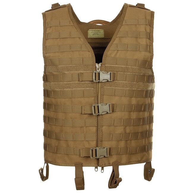 MFH MOLLE Light Vest, Coyote Tan