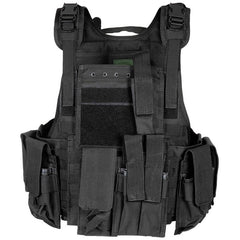 MFH Ranger Vest, Multiple Pockets, Black