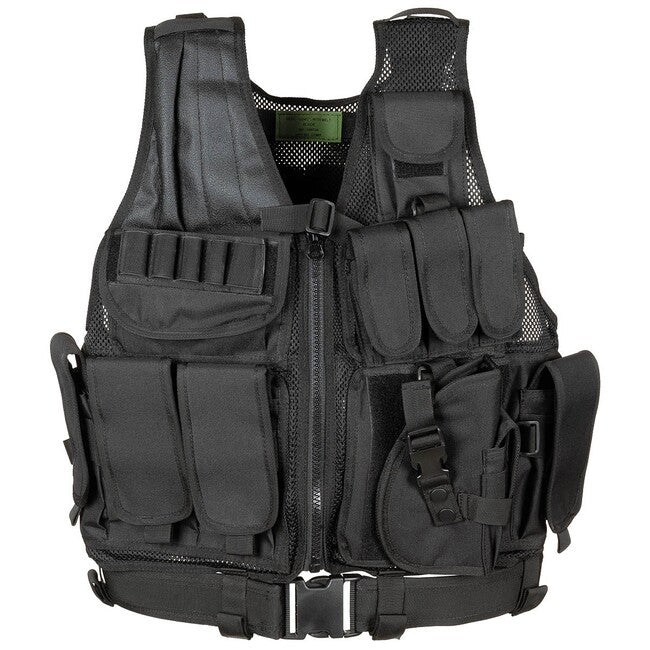 MFH USMC Vest with Belt, Black