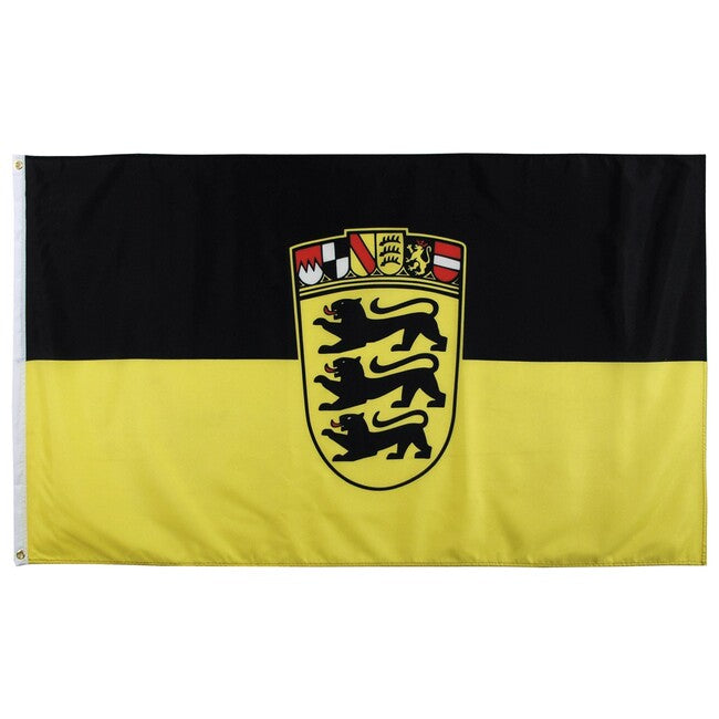 MFH Badensko-württemberška zastava iz poliestra, 90 x 150 cm