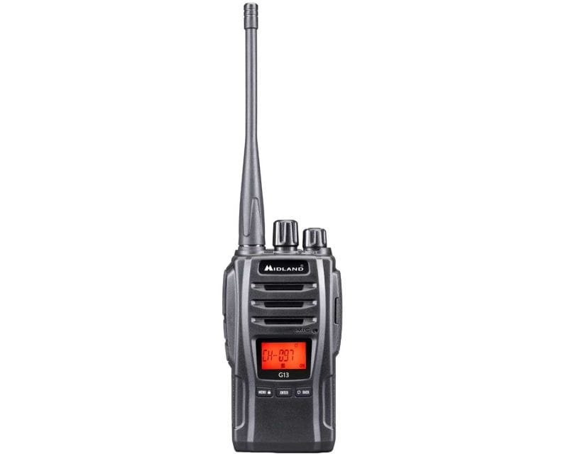Midland G13 PMR Transceiver, Black