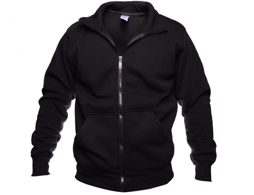 O&T Paulo Midd pulover Zipper, črna