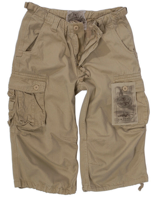 Mil-Tec Air Combat 3/4 hlače predoprane, khaki