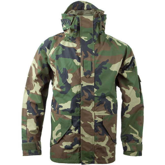 Mil-Tec 3 slojna laminirana jakna za deževno vreme, woodland