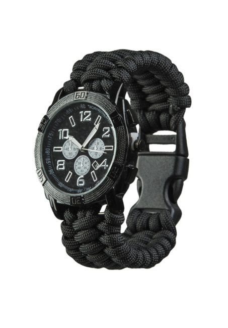 Mil-Tec Army Paracord zapestnica, črna