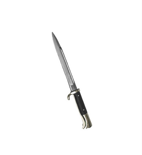 Mil-Tec WH bajonet repro, srebren, 32 cm