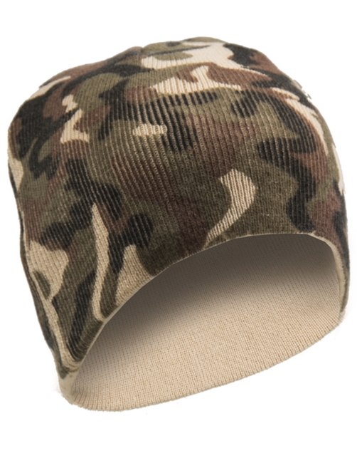 Mil-Tec pletena kapa Beanie, woodland