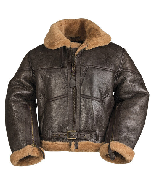 Mil-Tec British Bomber Jacket RAF Lambskin