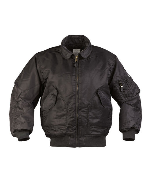 Mil-Tec CWU BASIC Pilot Jacket, Black