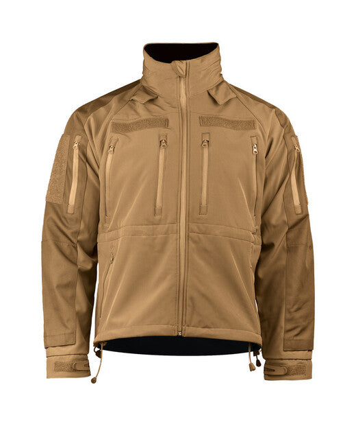 Mil-Tec SOFTSHELL PLUS softshell jakna, rjava