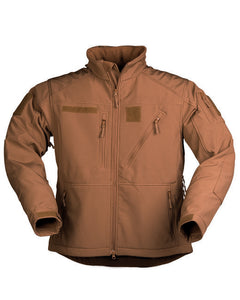 Mil-Tec SCU 14 softshell jakna, temno coyote
