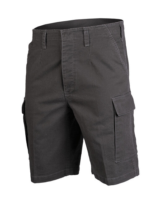 Mil-Tec BW bermudy MOLESKIN predoprane, olivno zelene