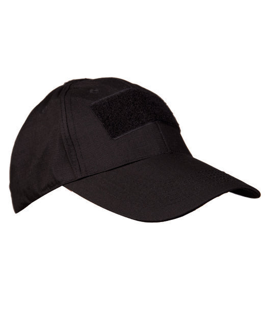 Mil-Tec TACTICAL kapa rip-stop, črna
