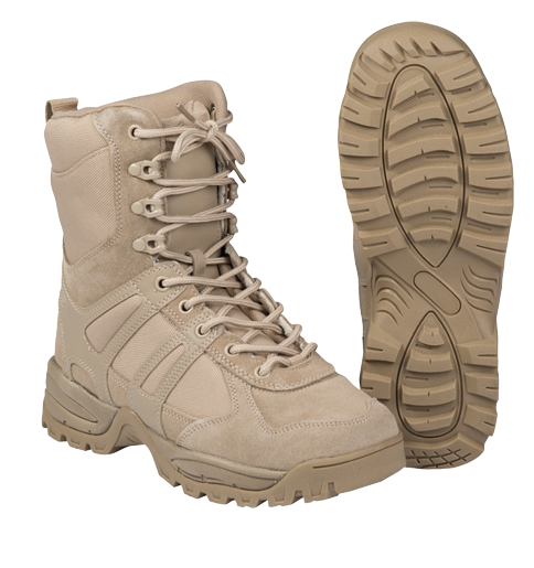 Mil-Tec Combat Gen. II Tactical Boots, Khaki