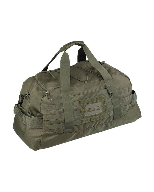 Mil-Tec Combat srednja torba za čez ramo 54l, olivno zelena