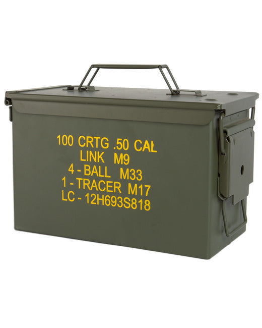 Mil-Tec AMMO US M2A1 škatla za strelivo kal.50, olivno zelena