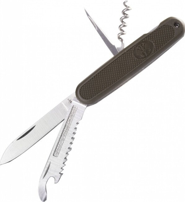 Mil-Tec German Army preklopni nož 11 x 2 5,1cm, olivno zelen