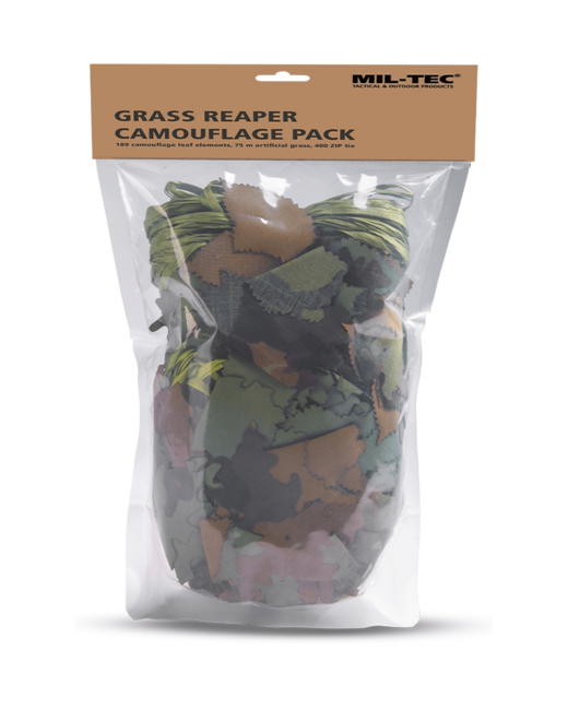 Mil-Tec Ghillie maskovací materiál Flecktarn