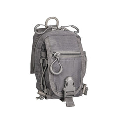 Mil-Tec Hextax Molle Belt Pouch, Grey