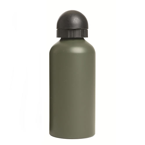 Mil-Tec Aluminum Bottle 0.5l, Olive