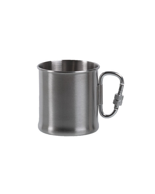 Mil-Tec Stainless Steel Mug 250ml with Carabiner